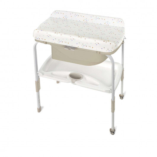Jane Flip Bath 2-in-1 Baby Bathtub And Changing Unit Iris Beige