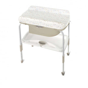 Jane Flip Bath 2-in-1 Baby Bathtub And Changing Unit Iris Beige