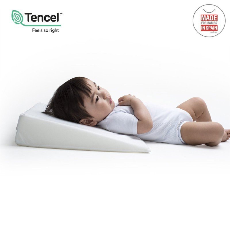 Cambrass comfort cot pillow liso&white