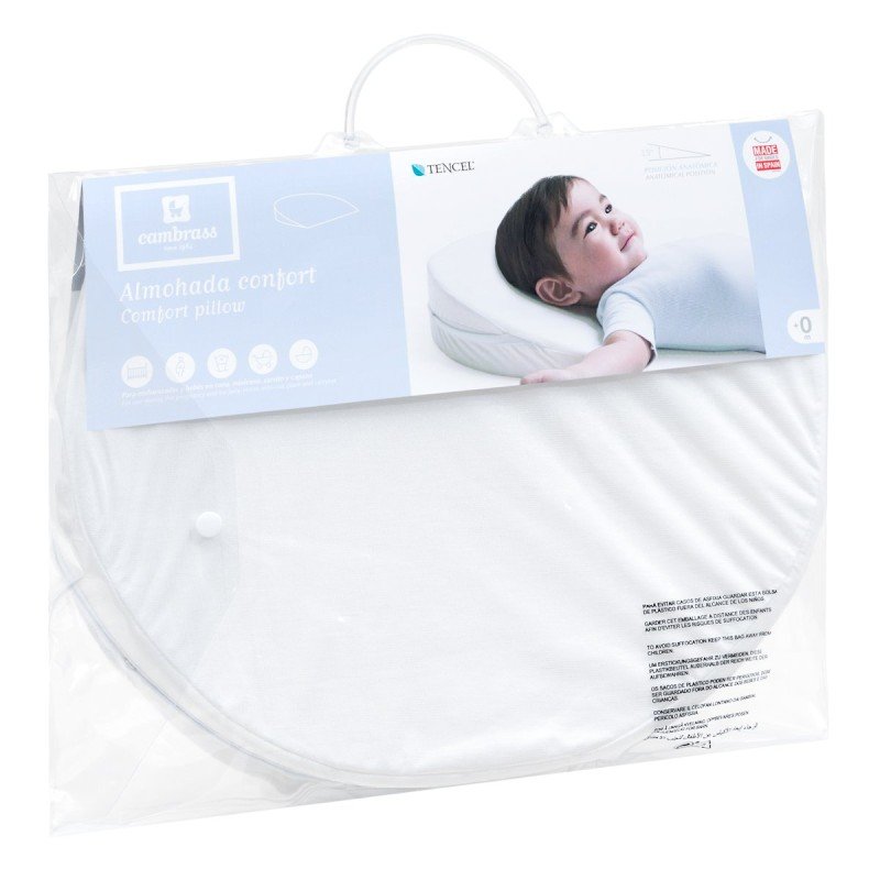 Cambrass comfort pillow mini liso&white