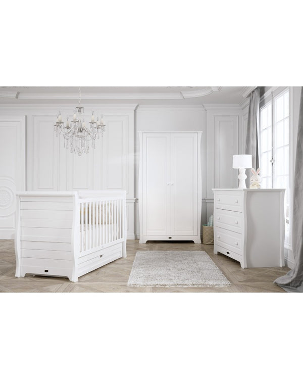 Trama Imperio White matte cot-bed
