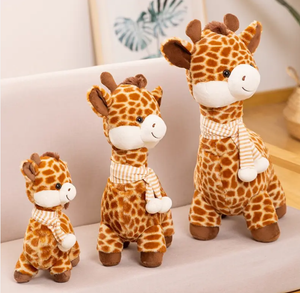 Miila Plush Giraffe Short Legs Soft Foldable Toy