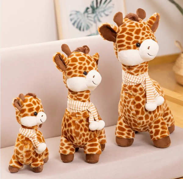 Miila Plush Giraffe Short Legs Soft Foldable Toy