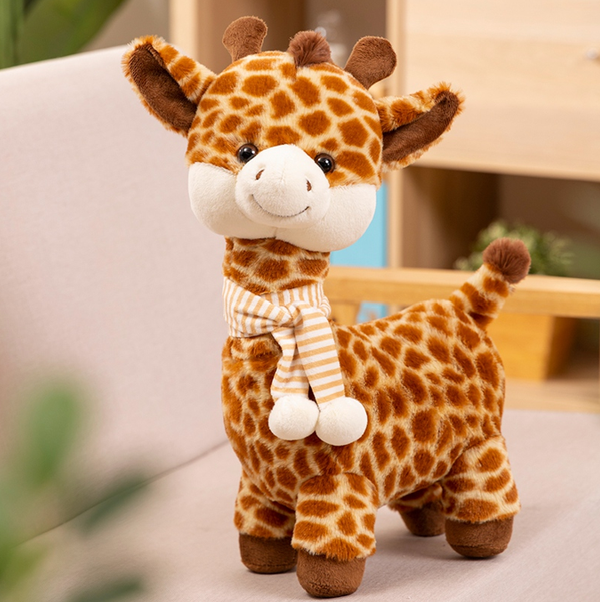 Miila Plush Giraffe Short Legs Soft Foldable Toy