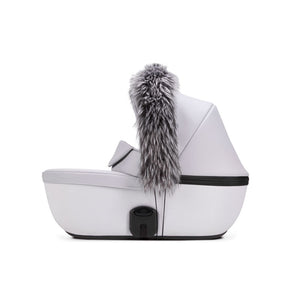 Anex Fur Hood Stroller Accessory, Adjustable, Gray