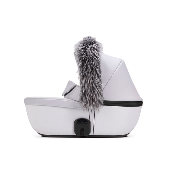 Anex Fur Hood Stroller Accessory, Adjustable, Gray