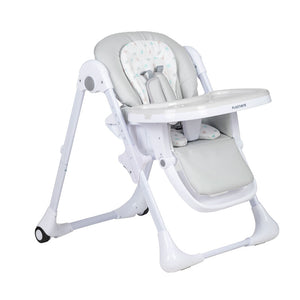 Plastimyr High Chair Twinkle Grey Adjustable Reclining Seat