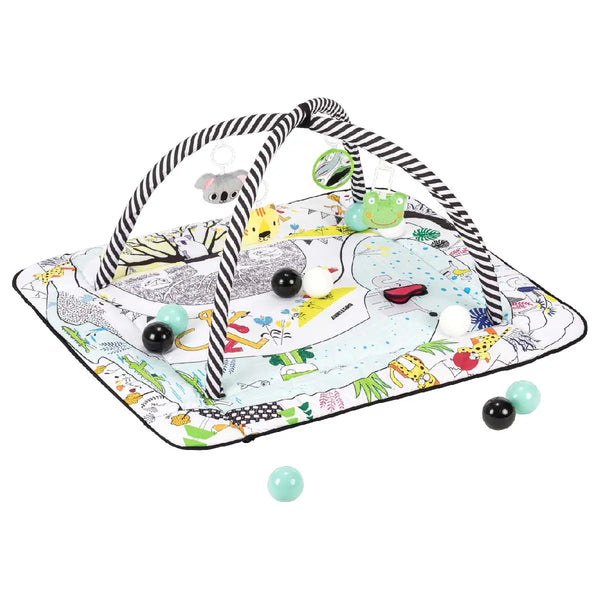 Wellgro Monodi Story Themed Play Mat, Cushioned Activity Surface