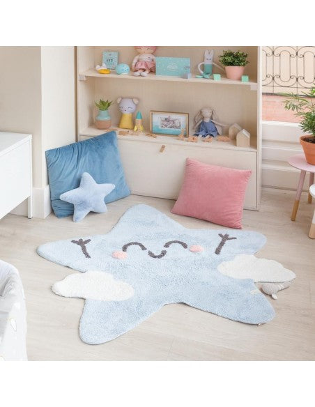 Lorena Canals Mr Wonderful Happy Star Rug 120x120