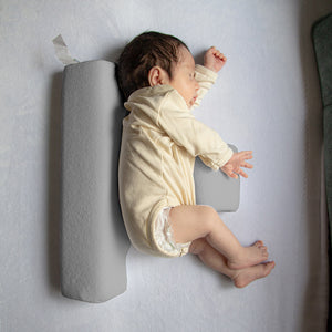 Babyjem Side Sleep Pillow Grey For Newborns