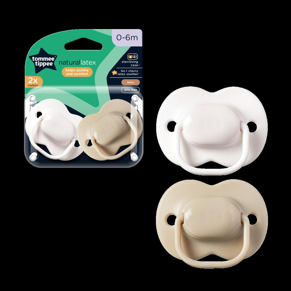 Tommee Tippee Cherry Latex Soother 0-6M