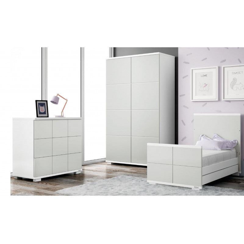 Trama Chest of Drawers Maxi Chocolate White