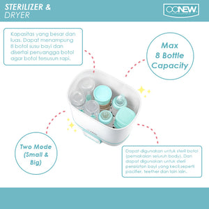 Oonew Steam Sterilizer And Dryer Multifunctional Bottle Care