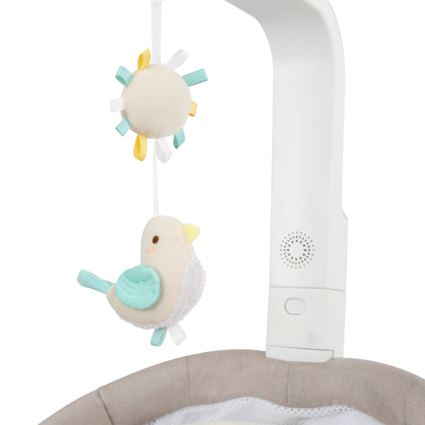 Evenflo Elara 2-in-1 Smart Motion Baby Swing & Soothing Nest with SensorySoothe Technology