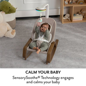 Evenflo Lyra 2-in-1 Infant to Toddler Rocker with SensorySoothe Technology