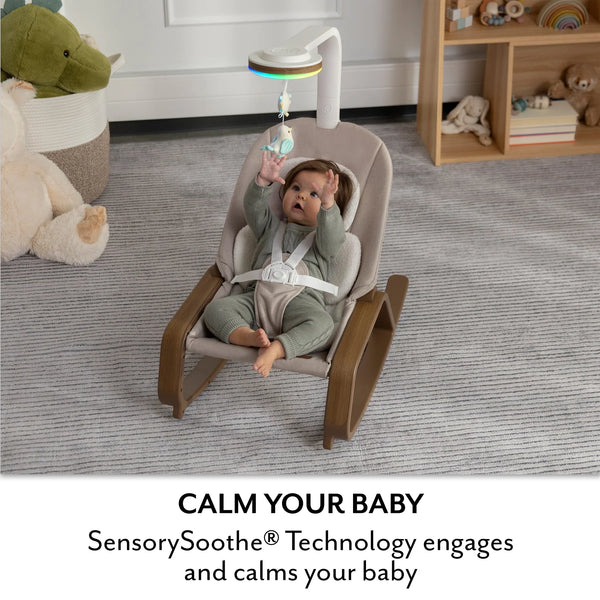 Evenflo Lyra 2-in-1 Infant to Toddler Rocker with SensorySoothe Technology