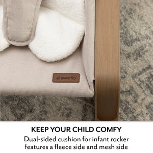 Evenflo Lyra 2-in-1 Infant to Toddler Rocker with SensorySoothe Technology