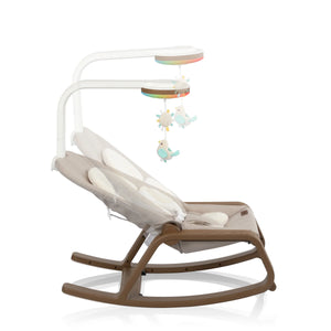 Evenflo Lyra 2-in-1 Infant to Toddler Rocker with SensorySoothe Technology