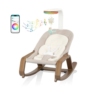Evenflo Lyra 2-in-1 Infant to Toddler Rocker with SensorySoothe Technology