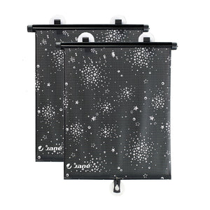 jane roll sunshade black stars