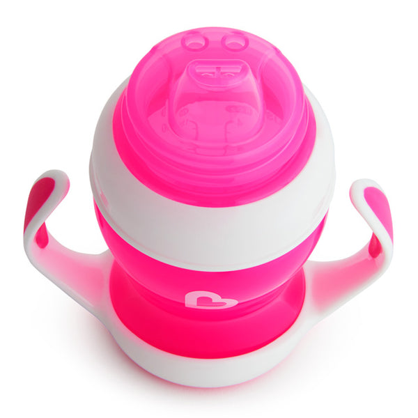 Munchkin 4oz Gentle Transition Cup Pink Sippy
