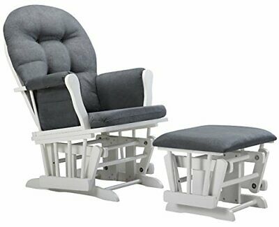 Miila Canvas Nursing Chair - Dark Grey