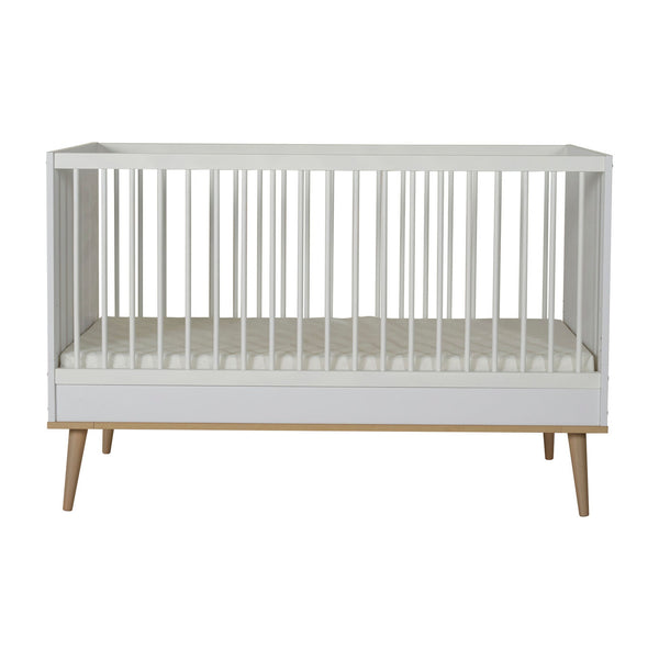 Quax Flow Bed 140x70 Cm White Convertible Cot