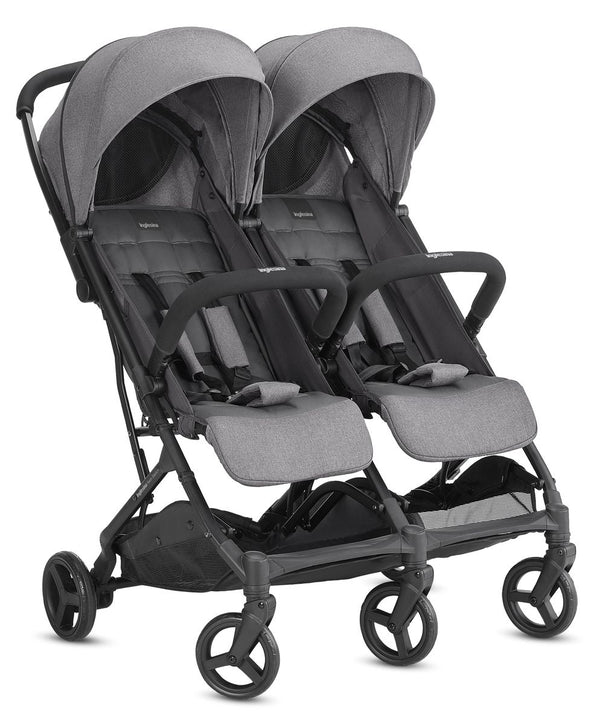INGLESINA TWIN SKETCH STROLLER GREY