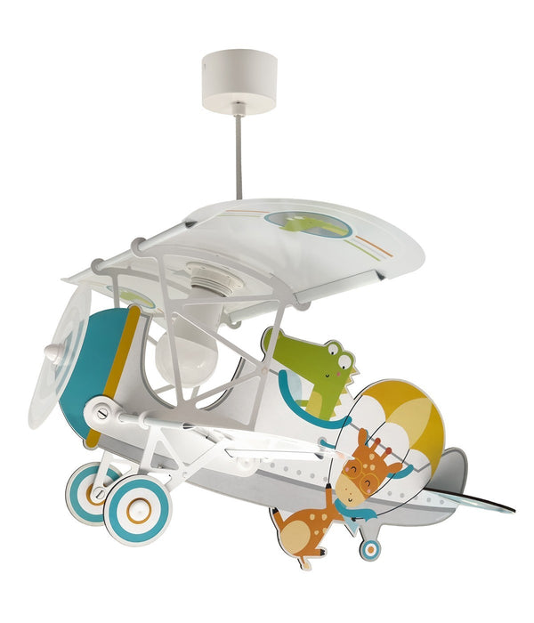Dalber Children's Hanging Lamp Airplane Little Crocodile