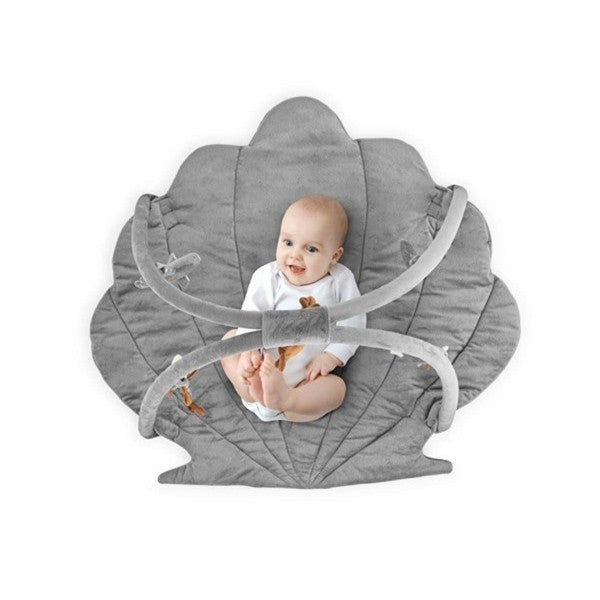 Wellgro Oyster Play Mat Velvet Shell Baby Gym