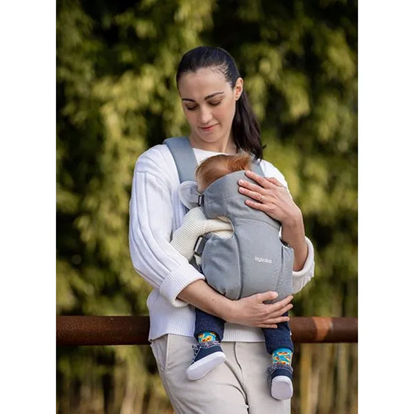 Inglesina Front Ergonomic Baby Carrier Beige Walking Comfortable