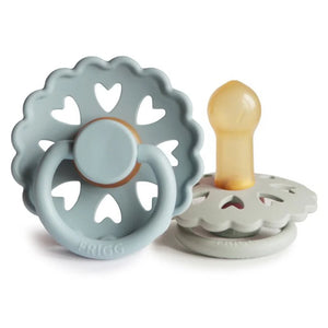 FRIGG Fairytale Latex Pacifier 6-18M 2-Pack Ole Lukoie/Clumsy Hans