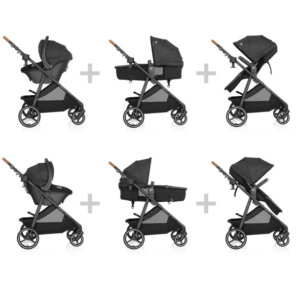 Evenflo® Shyft™ Intuiti™ Travel System with Revolve180™ LiteMax™ NXT