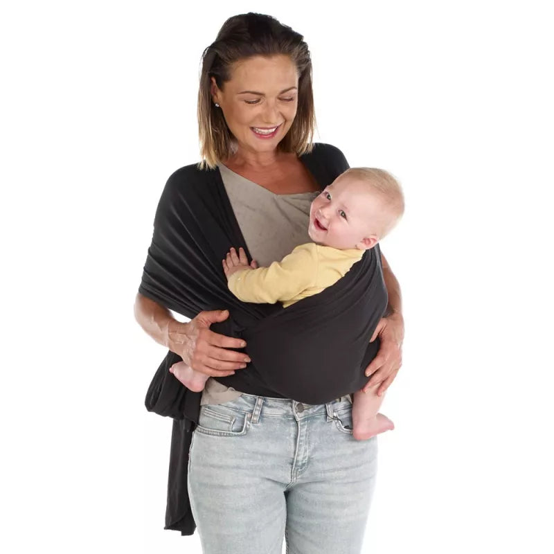 Jane Wrap Scarf Black T62 Versatile Fashion Accessory