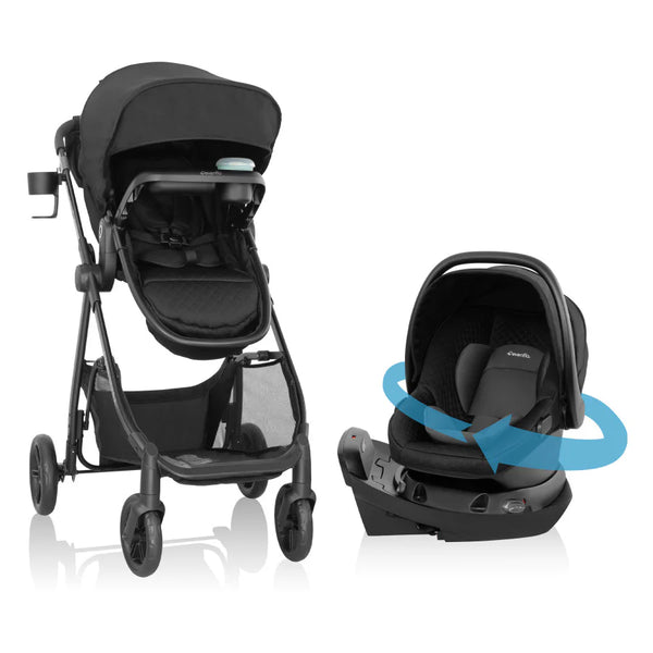 Evenflo® Omni™ Ultra Travel System with Revolve180™ LiteMax™ NXT Rotational Infant Car Seat