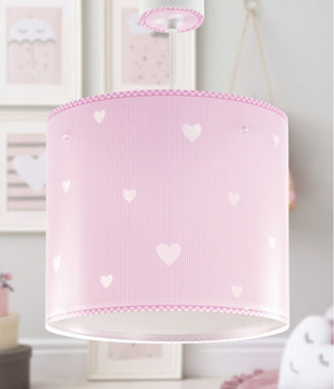 Dalber Childrens Hanging Lamp Sweet Dreams Pink