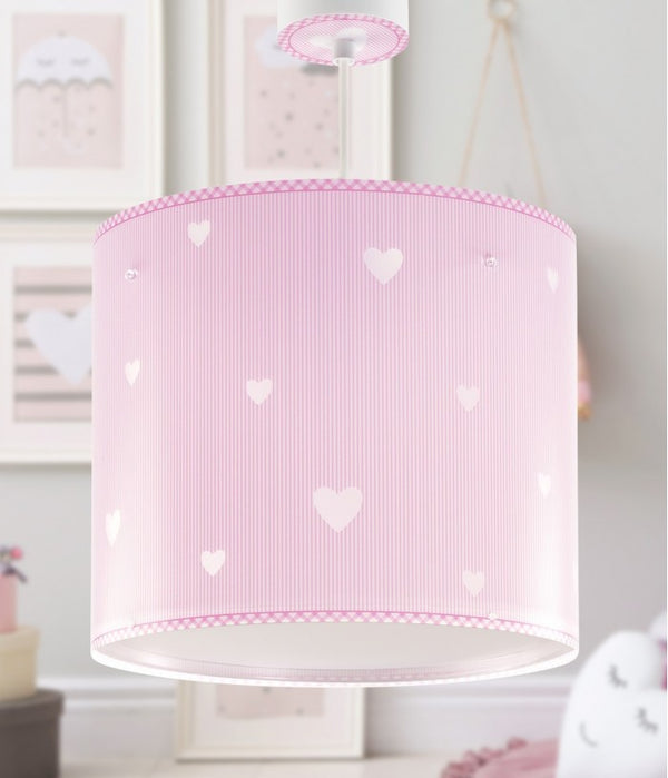 Dalber Childrens Hanging Lamp Sweet Dreams Pink
