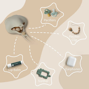 Moonkie Pacifier Holder Case