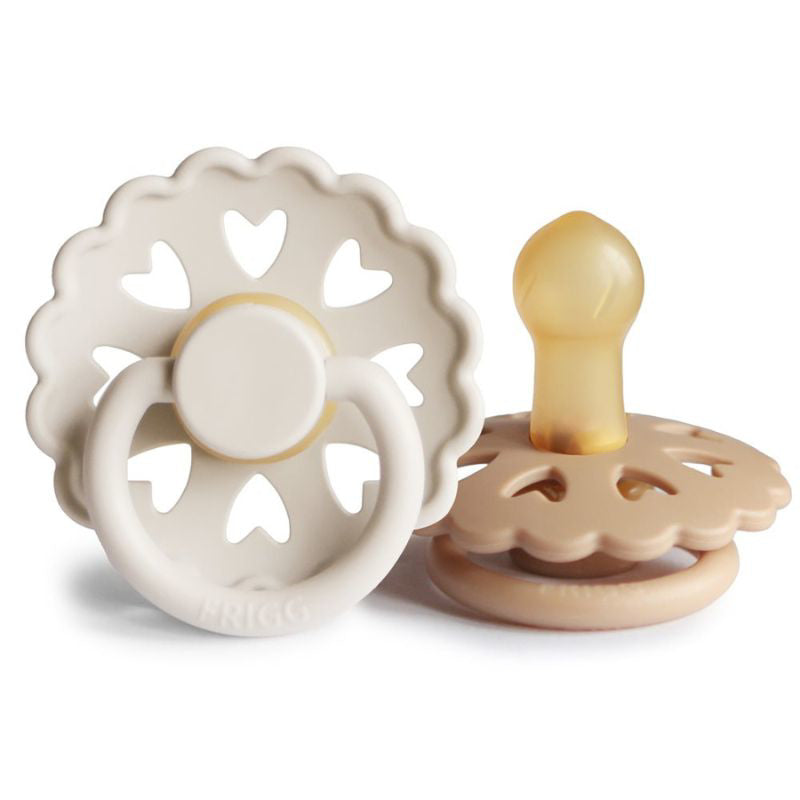 FRIGG Fairytale Silicone Pacifier 0-6M 2-Pack The Ugly Duckling/The Emperor´s New Clothes