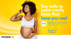 Medela Keep Cool Ultra Sleep Bra Large Nursing Comfort