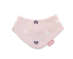 Babyjem Pink Newborn Scarf Apron Bib Soft Protection