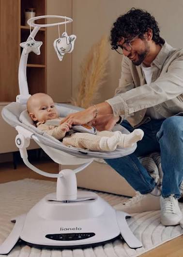 Lionelo Bella Set 2-in-1 Baby Rocker & Bassinet