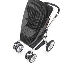 Babyjem Stroller Insect Net White Universal Mesh Cover
