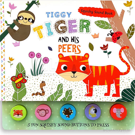 Squishy Sound Book- Tiggy Tiger and his Peers