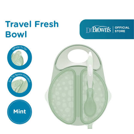 Dr. Brown’s Travel Fresh Bowl & Spoon