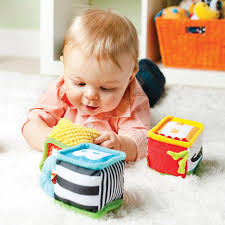 Infantino Discovery & Play Soft Blocks Sensory Toy