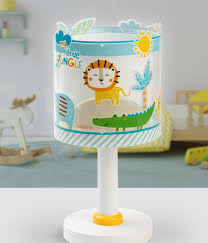 Dalber Childrens Table Lamp Little Jungle Multicolor