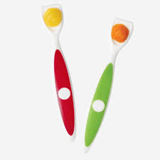 Dr. Brown's Long Spoon Curved Handle Feeding Utensil