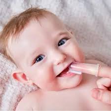 Babyjem Finger Toothbrush Silicone Baby Gum Cleaner
