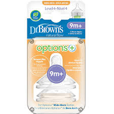Dr. Brown's Level 4 Fast Flow Nipple 9M+ Anti-Colic